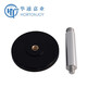 GNSS receiver strong magnetic base surveying RTK centering pole support rod/GPS Beidou antenna magnetic base/GNSS mushroom head antenna base strong magnetic base +5/8 turn M10 bracket screw rod length 360mm, M10*1.5 turn 5/8-11UNC