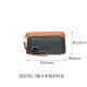 Crocodile shirt fashion women's clutch bag simple long coin purse women's bag birthday gift V2221-34 brown/camel