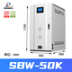 Shanghai People's Voltage Stabilizer 380V three-phase high-power copper pillar regulated power supply SBW compensated fully automatic voltage regulation SBW-200KVA (copper pillar LCD model)