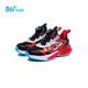 361 New Year's children's running shoes 2026 spring boys' high elastic cushioning and dazzling light technology sports shoes red 30