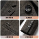 BOSS trendy jacquard casual blazer men's autumn and winter high-end brand men's slim single-piece suit top coffee color M 170