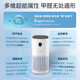 Midea Xingche series air purifier humidifier removes formaldehyde, removes smoke and odors, allergens, sterilizes and removes viruses, absorbs floating cat hair, pet hair, purifies and humidifies all-in-one machine, purifies and upgrades formaldehyde digital display RX600P