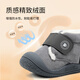 Terranis children's shoes winter cotton shoes toddler shoes boys' shoes children's plus velvet warm boots girls snow boots gray 24