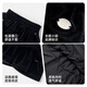 Disney Girls Autumn and Winter Style Winter Skirt Children's Velvet Skirt Girls TD3EQ030 Black 150