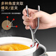 LDVEP German brand anti-scalding bowl taker plate clamp kitchen high temperature resistant silicone non-slip vegetable tray steaming lever labor-saving anti-slip anti-scalding clip (1 piece)