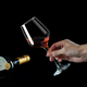 Yusenyi household thickened red wine decanter set commercial large and small red wine cup glass goblet wine glass (thickened glass) red wine cup 320ml (pack of 6)