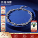 Lukfook Jewelry platinum 950 water ripple platinum bracelet, price L04TBPB0023 5.14 grams (including labor cost 524 yuan)