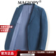 MAGIOPY luxury high-end brand 2025 spring and autumn printed suit men's business fashion casual dad jacket green XL 180