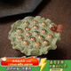 Jingfeng Pavilion Yixing original purple sand bean green mud goldfish lotus seed tea pet ornaments Senior engineer Jiang Jufang pure handmade tea ceremony accessories goldfish lotus seed bean green mud tea pet