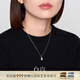 Bai Lan Shimmer Necklace Mother-in-Law 925 Silver Clavicle Chain Light Luxury Exquisite Niche Temperament Birthday Gift for Wife