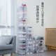Yusenyi 10-pack shoe box storage box transparent shoe cabinet drawer-type plastic flip-top shoe storage artifact pull-out dust-proof transparent-flip shoe box 15 27.5x18x9.5cm