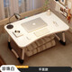 Movable folding office and family table Excellent White 6040 + Tablet Desktop Anti-Slip Legs