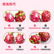 Jingxiansheng Guangxi Red Heart Pitaya Gift Box Style, net weight 9Jin Jin is equal to 0.5kg, single fruit starting from 400g, fresh fruit delivered directly from the source