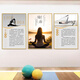 Liu Buding yoga studio wall decoration layout painting Pilates studio postpartum body shaping promotional poster gym 15-Pilates 40 width x 60 height cm PP adhesive sticker painting without board