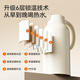 Jingdong-made thermos kettle household large-capacity thermos kettle glass liner double-layer thermos kettle dormitory office 1.6L