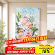 Yihuanyu Cream Style Living Room Decorative Painting Flower Entrance Hall Corridor Hanging Painting Sofa Back Background Wall Nordic Texture Mural