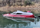 Tingbai puts the net under the net high-performance full-scale high-speed model of the remote-controlled boat to drive ducks large children's toy pull-net can be reversed (hot selling) glaze red full-scale strong power speedboat original battery