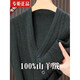 EMZ Ordos cashmere cardigan vest for middle-aged men sweetheart neck sweater thickened vest loose wool vest rice camel M 165 (recommended 120 Jin Jin equal to within 0.5 kg)