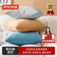 Made in Tokyo, marshmallow pillow, super soft cotton velvet sofa bedside living room office lumbar pillow cushion gray 45x45cm