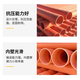 CPVC cable high-voltage power protection pipe buried insulation high-performance corrosion-resistant threading sheath pressure-resistant construction pipe Please place the order directly before placing an order. No delivery will be made.