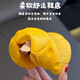 Fengming children's cotton slippers 1-3 years old autumn and winter baby one-year-old baby slippers home children plus velvet, comfortable, light and non-slip children's warm cotton slippers yellow giraffe included heel 24-25 recommended 2-3 years old inner length about 15cm