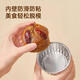 Best selling on the whole network, tin foil bowl, frying pan, egg tart tray, baking household mold box, reusable oven steamed cake cup, 30 extra thick mixed colors (no lid spoon)