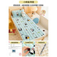 Japanese technology milk velvet mattress baby small mattress winter plus velvet splicing bed soft cushion children kindergarten sleeping mat L Red Panda single mattress has been quality inspected. Class A_plus velvet and thickened_can 50*90cm