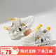 SNOOPY Snoopy children's shoes children's toddler shoes boys and girls casual running shoes baby soft-soled sports shoes 3880 beige 28