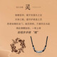 GLTEN landed koi dzi beads 999 sterling silver necklace men's 2025 new pendant birthday gift light luxury niche high-end