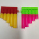 TUY MUSIC CLASS 5 TUBOS 5 TONE FLUTE FLUTE MINI MIYUE CHI Little Panflus Atracción turística Instrumentos musicales Aleatorio cuatro