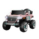 Weibet children's electric car four-wheel drive off-road vehicle double baby drift car remote control car can seat adults. The double version comes standard with pink/12v10 large electric/four-wheel drive 390 motor