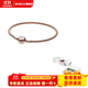 PANDORA MOMENTS ROSE mesh metal bracelet women's rose gold original brand box 17 cm