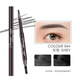 Se Nana's dazzling color and delicate double-headed eyebrow pencil, natural color, waterproof, sweat-proof and non-fading cosmetics, natural black, one pack