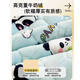 Japanese technology milk velvet mattress baby small mattress winter plus velvet splicing bed soft cushion children kindergarten sleeping mat L Red Panda single mattress has been quality inspected. Class A_plus velvet and thickened_can 50*90cm