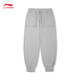 Li-Ning China Li-Ning Kung Fu Series Sweatpants Men's 2025 New Antibacterial Antibacterial Loose, Comfortable and Versatile Sports Pants Gray-1 S