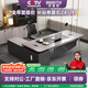 OUDITU Desk Boss Desk Simple Modern President Desk Manager Supervisor Desk Executive Desk Office Computer Desk and Chair Combination Zuixiangqiumu 1.8m Boss Desk
