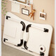 Movable folding office and family table Excellent White 6040 + Tablet Desktop Anti-Slip Legs