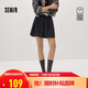 Same style as Semir shopping mall | Skirt for women winter woolen plaid A-line skirt with wool 2025 short skirt 101725120001