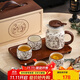 Eight Thousand Lines Teapot Tea Set Gift Box Housewarming New Home Moving Wedding Gift for New Bride Wedding Engagement Souvenir