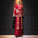 ROAR UTHAUG men's embroidered kimono 2025 new Chinese style groom's suit wedding dress slim dragon and phoenix dress men's embroidered kimono large size red 2103 S