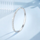 Mengjinyuan Platinum Bracelet PT950 Crushed Ice Bracelet Platinum Bracelet Car Flower Bracelet Birthday Gift for Wife