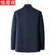 Hengyuanxiang double-sided woolen coat men's mid-length autumn and winter removable down liner middle-aged dad jacket