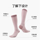 Keep mid-calf yoga functional socks non-slip breathable five-finger separation indoor fitness floor sports dance Pilates socks mint green