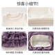 Banxidi girls dress winter new fashion children's princess dress baby one-year-old dress autumn and winter velvet mesh skirt purple 90