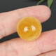 Yuzhi 1 item, 1 certificate, 1 shot, natural Russian material, unoptimized beeswax round beads, single bead and separate beads, 4 grams, diameter 19.3 mm, unique product G912
