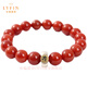 La Yun Feiyin South Red Agate Bracelet Zodiac Dragon Zodiac Year Bracelet Persimmon Red Zodiac Dragon Dog Rabbit Ox Bracelet Women Dragon Snake Samantabhadra Women's 8mm