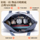 Hahainiao Foldable Travel Bag Women's Extra Large Capacity Gym Bag Lightweight Maternity Bag Storage Bag Double Layer Storage Bag - Gray