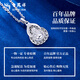 Lao Fengxiang PT950 Platinum Maitreya Buddha Pendant Women's Buddha Necklace Valentine's Day Birthday Gift for Girlfriend and Wife Platinum Maitreya Buddha Pendant About 3.6g Free Silver Chain