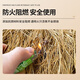Simulated plastic thatch outdoor roof straw decoration B&B scenic farmhouse heat insulation and sun protection special model 2 meters x 20 meters (full roll)