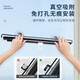 Sunshade window blackout roller blind retractable curtain balcony sun room punch-free household suction cup heat insulation curtain black dot width 68cm*125cm long